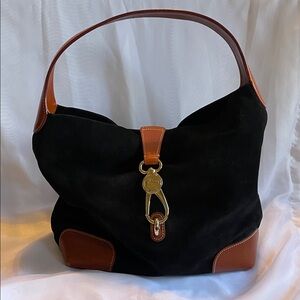 Dooney & Bourke Black and Brown Bag